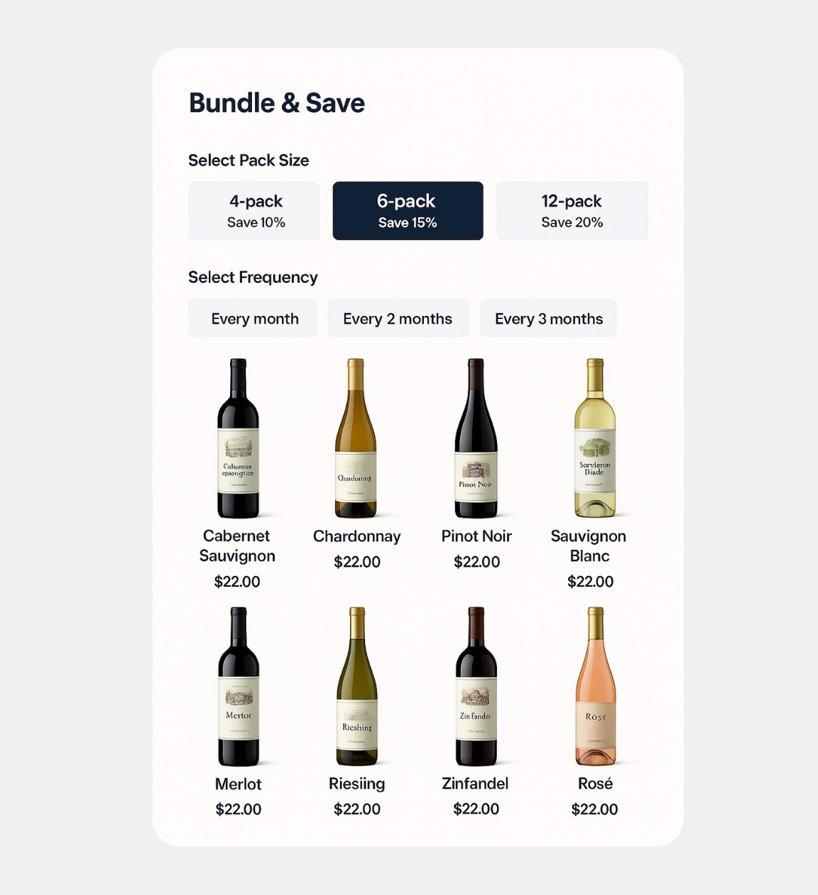 Provide Flexible Bundle Discounts